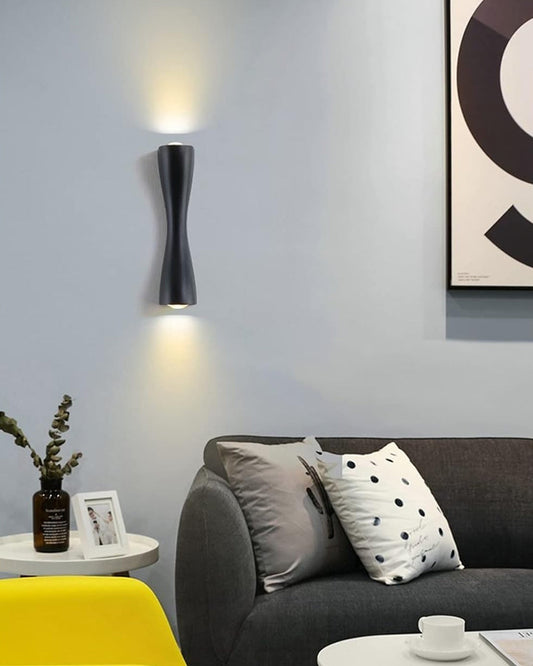 Beam Accent Outdoor Wall Light - Black