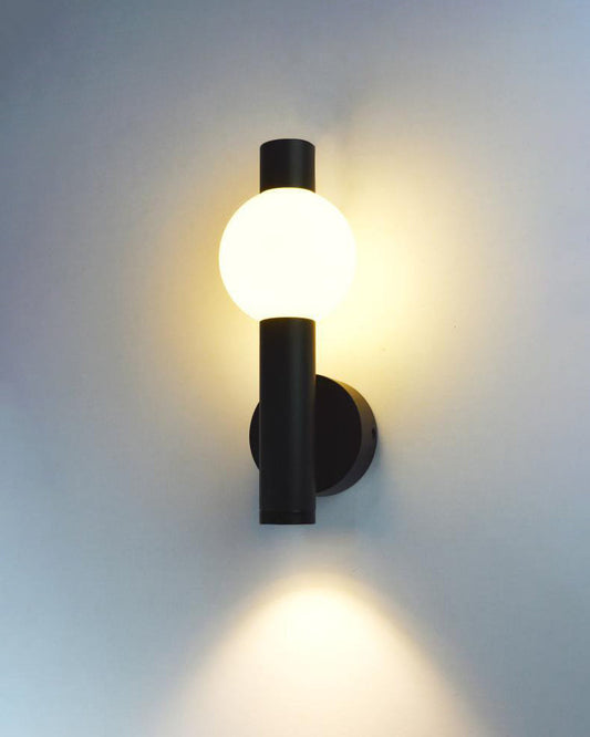 Globe View Outdoor Wall Light